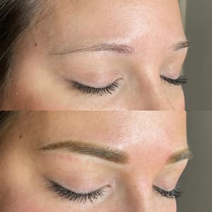 Eyebrow Tattoo result by Flawless Glo MedSpa in Grand Junction, CO