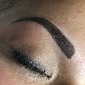 Eyebrow Tattoo result by Flawless Lashes & Brows by Amy in Houston, TX