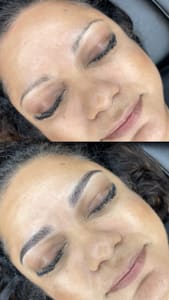 Eyebrow Tattoo result by Fletcher Aesthetics in Franklin, TN