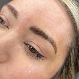 Eyebrow Tattoo result by Fletcher Aesthetics in Franklin, TN
