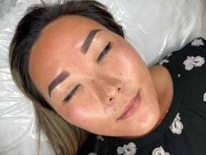Eyebrow Tattoo result by Fletcher Aesthetics in Franklin, TN