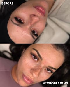 Eyebrow Tattoo result by Fletcher Aesthetics in Franklin, TN