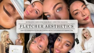 Eyebrow Tattoo result by Fletcher Aesthetics in Franklin, TN