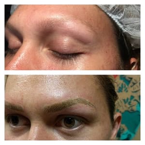 Eyebrow Tattoo result by Flirt Aesthetics in San Diego, CA