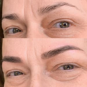 Eyebrow Tattoo result by Florida Microblading & Permanent makeup in Panama City Beach, FL