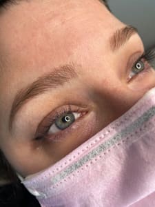 Eyebrow Tattoo result by Flossy Brows by Carmen in Grand Rapids, MI
