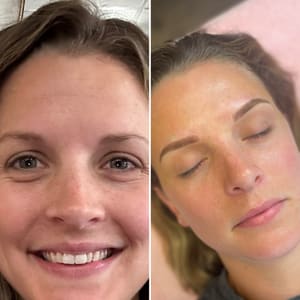 Eyebrow Tattoo result by Flutter and Ink in Bedford, NH