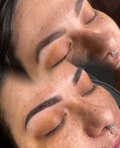 Eyebrow Tattoo result by Folkbabe Permanent makeup in San Antonio, TX