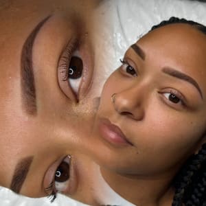 Eyebrow Tattoo result by Foxy Brow Permanent Makeup in Sneads Ferry, NC