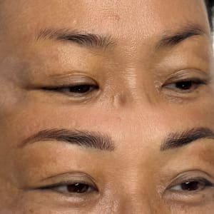 Eyebrow Tattoo result by Foxy Brow Permanent Makeup in Sneads Ferry, NC
