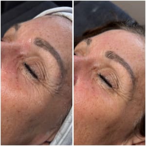 Eyebrow Tattoo result by Foxy Brows Ink in Cedar Lake, IN