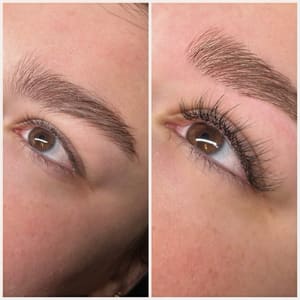 Eyebrow Tattoo result by Foxy Brows Ink in Cedar Lake, IN