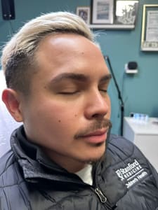Eyebrow Tattoo result by Framed Brow Studio and Piercing Bar in San Mateo, CA