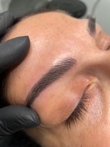 Eyebrow Tattoo result by Framed Face Studio-Permanent Makeup in Dunedin, FL