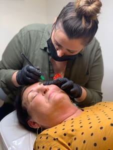 Eyebrow Tattoo result by Framed Face Studio-Permanent Makeup in Dunedin, FL