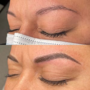 Eyebrow Tattoo result by Framed Face Studio-Permanent Makeup in Dunedin, FL