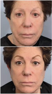 Eyebrow Tattoo result by Francie Fruitman Makeup Artistry in West Bloomfield Township, MI