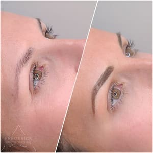 Eyebrow Tattoo result by Frederick Microblading Studio in Frederick, MD