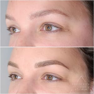 Eyebrow Tattoo result by Frederick Microblading Studio in Frederick, MD