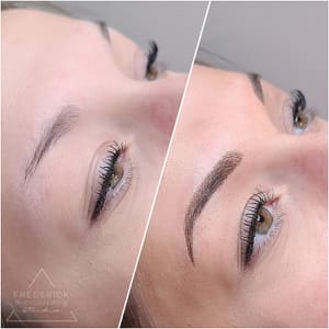 Eyebrow Tattoo result by Frederick Microblading Studio in Frederick, MD