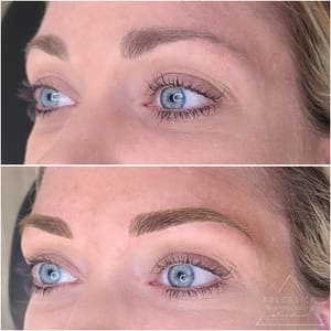 Eyebrow Tattoo result by Frederick Microblading Studio in Frederick, MD