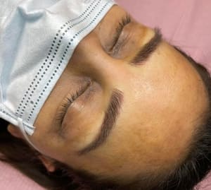 Eyebrow Tattoo result by Fresh Cosmetic Studio in Austin, TX