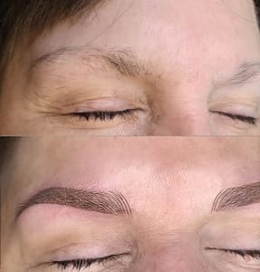 Eyebrow Tattoo result by fresh & flawless mn in Woodbury, MN