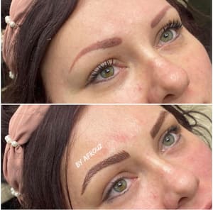 Eyebrow Tattoo result by Fresno Permanent Makeup in Brentwood, TN