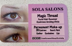 Eyebrow Tattoo result by Fresno Permanent Makeup in Brentwood, TN
