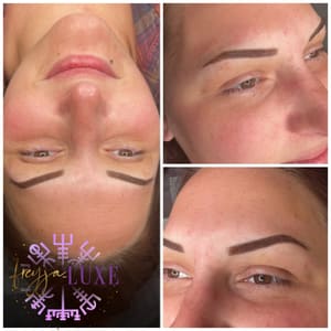 Eyebrow Tattoo result by freyja-LUXE in Minoa, NY