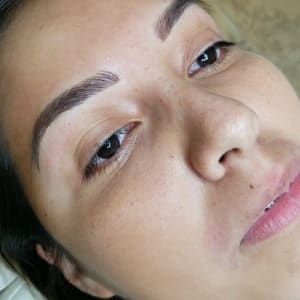 Eyebrow Tattoo result by Frida Beauty Collective in Fort Worth, TX