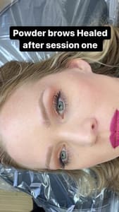 Eyebrow Tattoo result by Frida Microblading St Louis in Manchester, MO