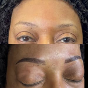 Eyebrow Tattoo result by Frida Microblading St Louis in Manchester, MO