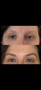 Eyebrow Tattoo result by Frida Microblading St Louis in Manchester, MO