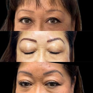 Eyebrow Tattoo result by Fruition Permanent Makeup in Converse, TX