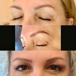 Eyebrow Tattoo result by Fruition Permanent Makeup in Converse, TX