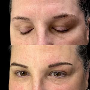 Eyebrow Tattoo result by Fruition Permanent Makeup in Converse, TX