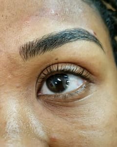 Eyebrow Tattoo result by FX Paramedical in Raleigh, NC
