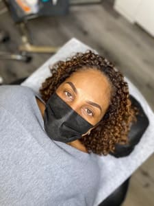 Eyebrow Tattoo result by FYNESS Beauty Inc. in Edison, NJ