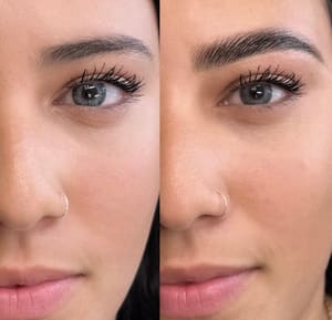 Eyebrow Tattoo result by GÄDIS Beauty Studio in Milwaukee, WI