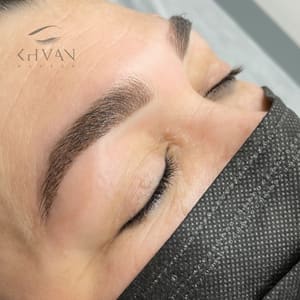 Eyebrow Tattoo result by G Khvan - Permanent Makeup Artist in Brooklyn, NY