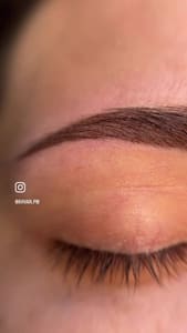 Eyebrow Tattoo result by G Khvan - Permanent Makeup Artist in Brooklyn, NY
