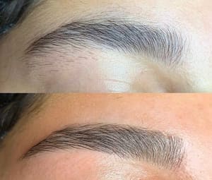 Eyebrow Tattoo result by G. Marie’s Aesthetics in Charlottesville, VA