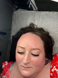Eyebrow Tattoo result by G. Marie’s Aesthetics in Charlottesville, VA