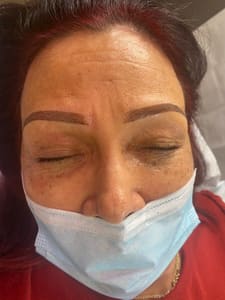 Eyebrow Tattoo result by Gabriela’s Studio in Antioch, CA