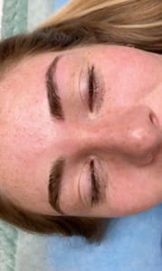 Eyebrow Tattoo result by Gam Does Glam in Santa Cruz, CA
