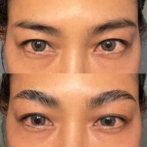 Eyebrow Tattoo result by Gam Does Glam in Santa Cruz, CA