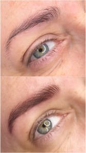 Eyebrow Tattoo result by Gam Does Glam in Santa Cruz, CA