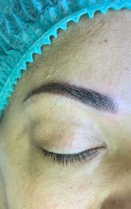 Eyebrow Tattoo result by Gam Does Glam in Santa Cruz, CA