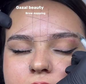Eyebrow Tattoo result by Gazal Beauty Brow & Hair in Hillcrest in San Diego, CA